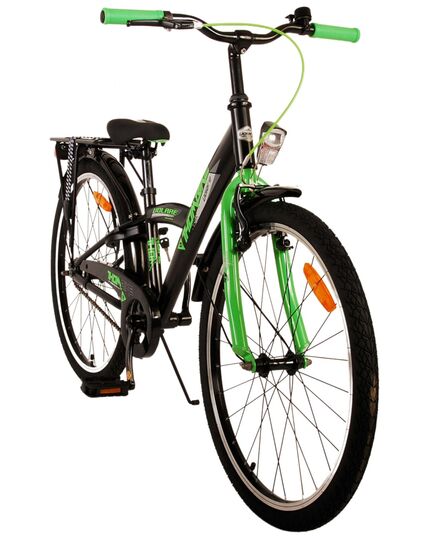 Volare Thombike Kinderfahrrad – Jungen – 24 Zoll – Schwarz Grün