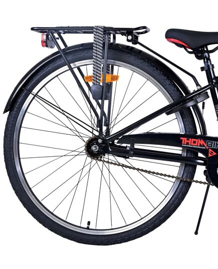Volare Thombike Kinderfahrrad – Jungen – 26 Zoll – Schwarz Rot
