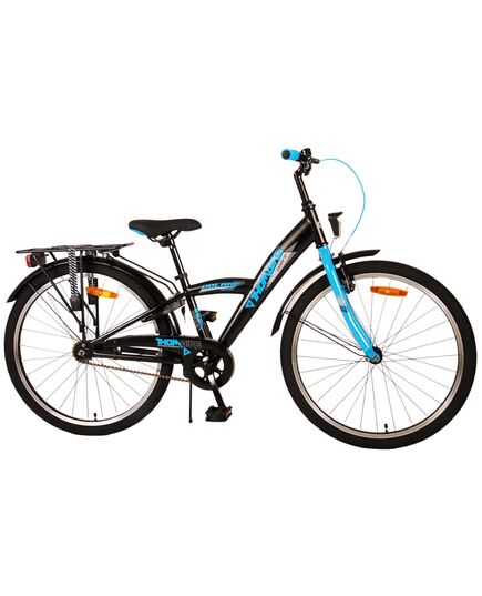 Volare Thombike Kinderfahrrad – Jungen – 24 Zoll – Schwarz Blau