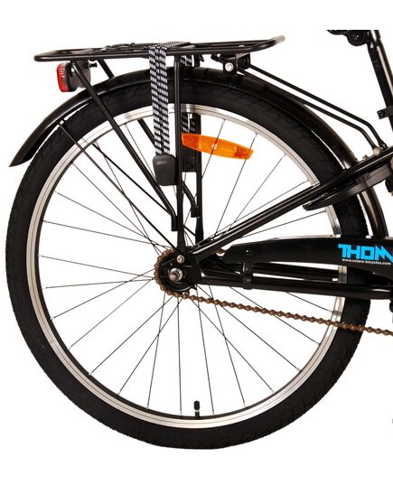 Volare Thombike Kinderfahrrad – Jungen – 24 Zoll – Schwarz Blau