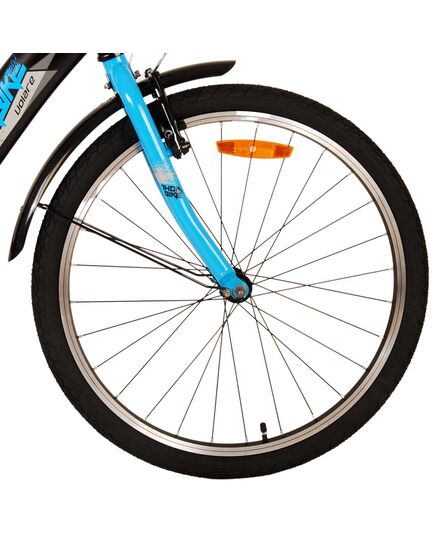 Volare Thombike Kinderfahrrad – Jungen – 24 Zoll – Schwarz Blau