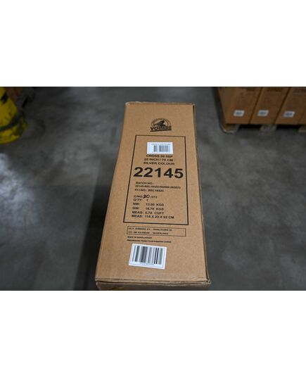Volare Cross Kinderfahrrad – Jungen – 20 Zoll – Silber – 6 Gänge
