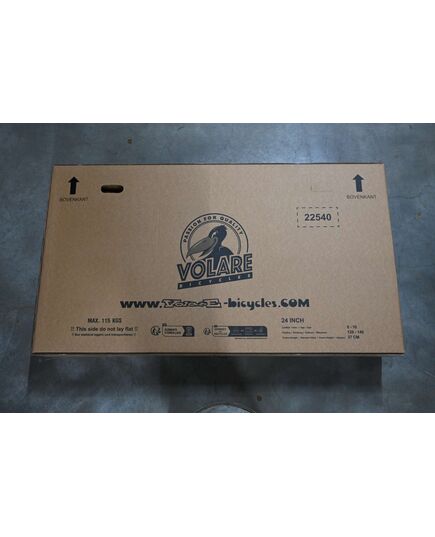 Volare Cross Kinderfahrrad – Jungen – 24 Zoll – Blau