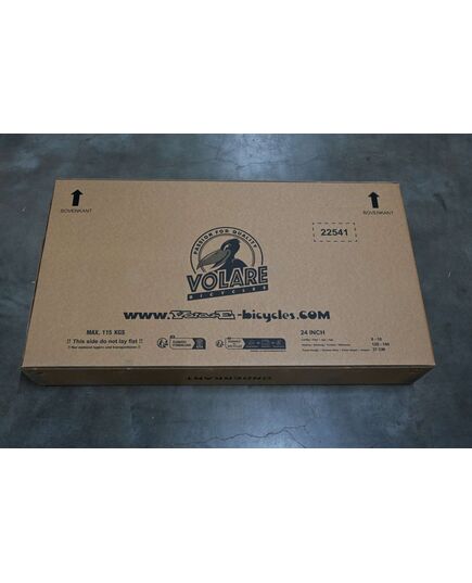 Volare Cross Kinderfahrrad - Jungen - 24 Zoll - Blau - 18-Gang - Zweihandbremsen