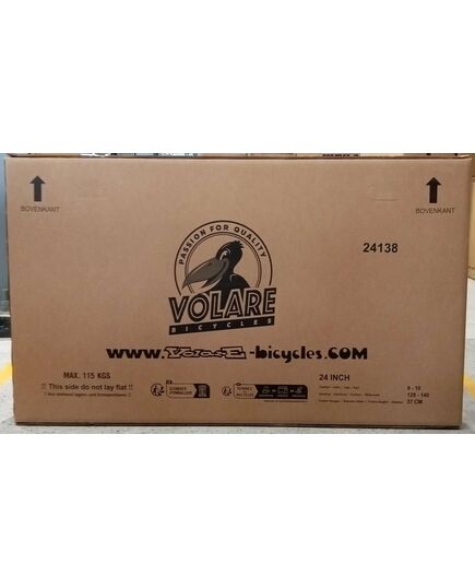 Volare Excellent Kinderfahrrad – Mädchen – 24 Zoll – Schwarz – 3 Gänge