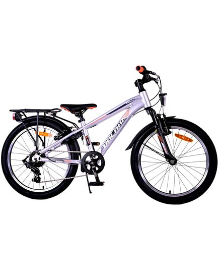 Volare Cross Kinderfahrrad - Jungen - 20 Zoll - Silber , 6 Gänge