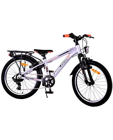 Volare Cross Kinderfahrrad - Jungen - 20 Zoll - Silber , 6 Gänge