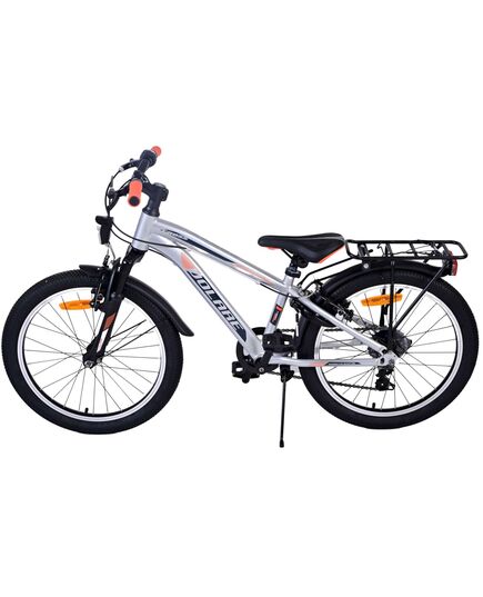 Volare Cross Kinderfahrrad - Jungen - 20 Zoll - Silber , 6 Gänge