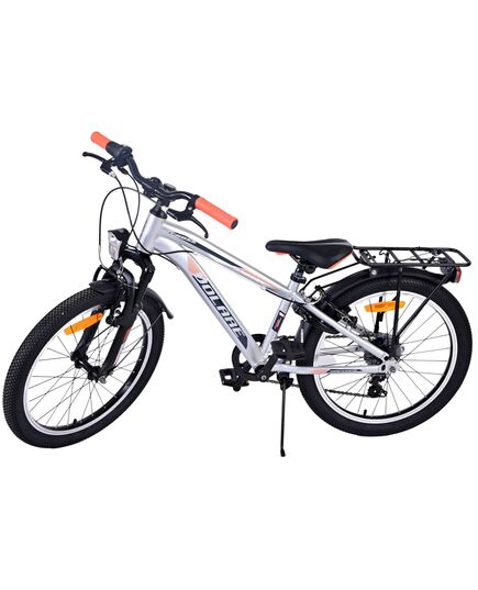 Volare Cross Kinderfahrrad - Jungen - 20 Zoll - Silber , 6 Gänge