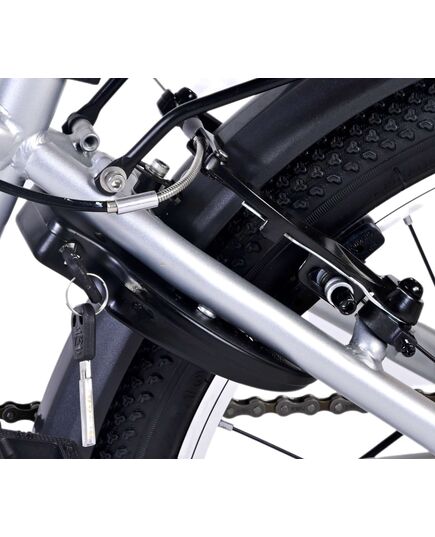 Volare Cross Kinderfahrrad - Jungen - 20 Zoll - Silber , 6 Gänge