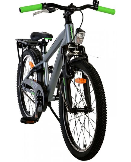 Volare Cross Kinderfahrrad – Jungen – 20 Zoll – Dunkelgrau