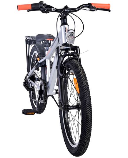Volare Cross Kinderfahrrad - Jungen - 20 Zoll - Silber , 6 Gänge