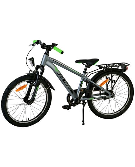 Volare Cross Kinderfahrrad – Jungen – 20 Zoll – Dunkelgrau