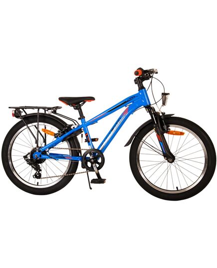 Volare Cross Kinderfahrrad - Jungen - 20 Zoll - Blau - 6 Gänge