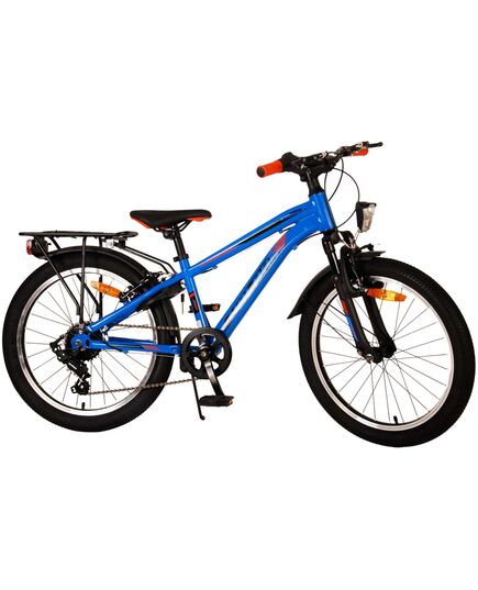 Volare Cross Kinderfahrrad - Jungen - 20 Zoll - Blau - 6 Gänge