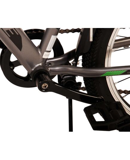 Volare Cross Kinderfahrrad - Jungen - 20 Zoll - dunkelgrau, 6 Gänge