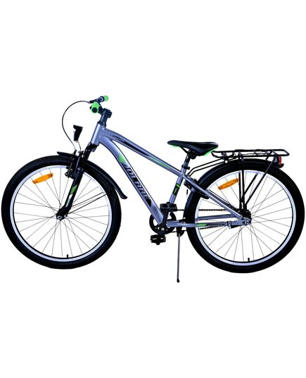 Volare Cross Kinderfahrrad – Jungen – 24 Zoll – Dunkelgrau
