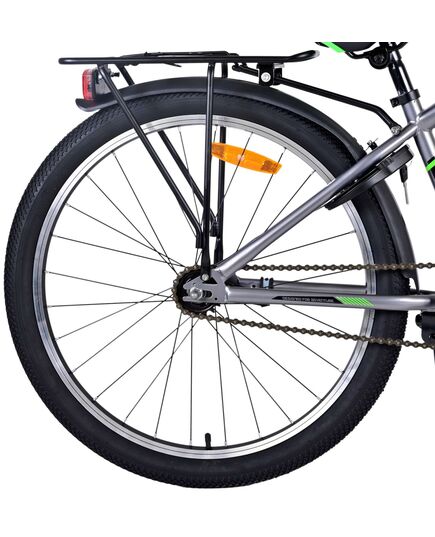 Volare Cross Kinderfahrrad – Jungen – 24 Zoll – Dunkelgrau