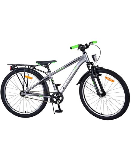 Volare Cross Kinderfahrrad – Jungen – 24 Zoll – Dunkelgrau