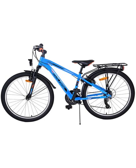 Volare Cross Kinderfahrrad - Jungen - 24 Zoll - Blau - 18 Gänge