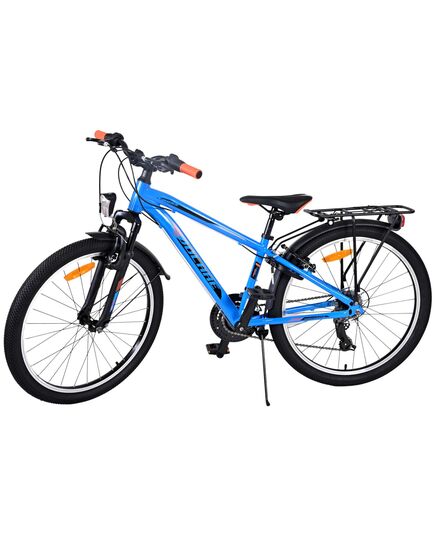 Volare Cross Kinderfahrrad - Jungen - 24 Zoll - Blau - 18 Gänge
