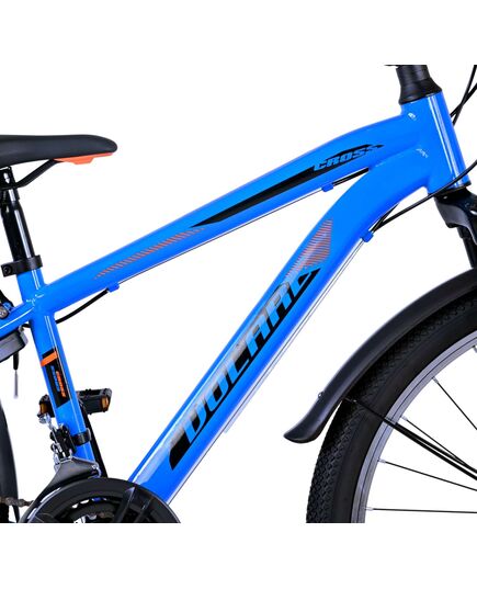 Volare Cross Kinderfahrrad - Jungen - 24 Zoll - Blau - 18 Gänge