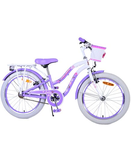 Volare Lovely Kinderfahrrad - Mädchen - 20 Zoll - Lila - Zweihandbremsen
