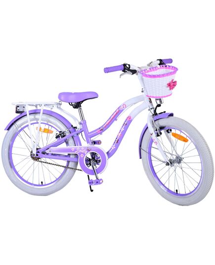 Volare Lovely Kinderfahrrad - Mädchen - 20 Zoll - Lila - Zweihandbremsen