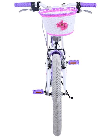 Volare Lovely Kinderfahrrad - Mädchen - 20 Zoll - Lila - Zweihandbremsen