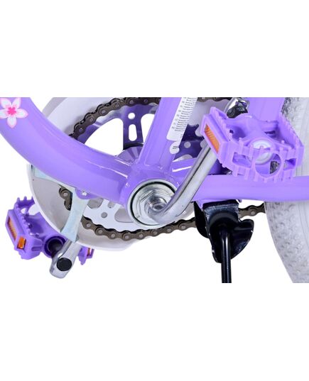 Volare Lovely Kinderfahrrad - Mädchen - 20 Zoll - Lila - Zweihandbremsen