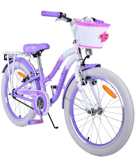 Volare Lovely Kinderfahrrad - Mädchen - 20 Zoll - Lila - Zweihandbremsen