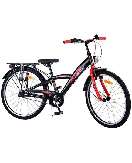 Volare Thombike Kinderfahrrad – Jungen – 24 Zoll – Rot – 3 Gänge