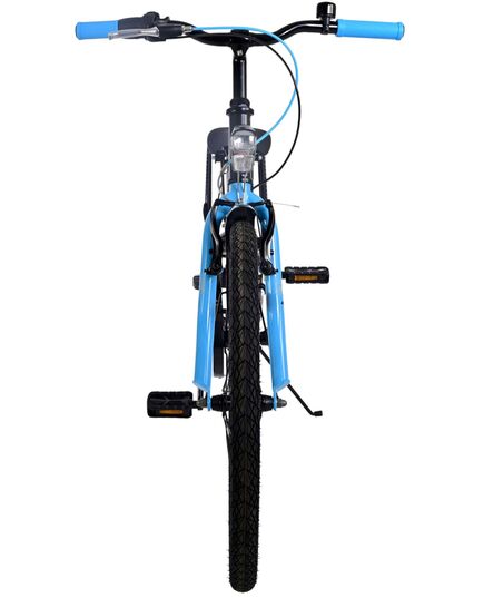Volare Thombike Kinderfahrrad – Jungen – 24 Zoll – Schwarz Blau – 3 Gänge