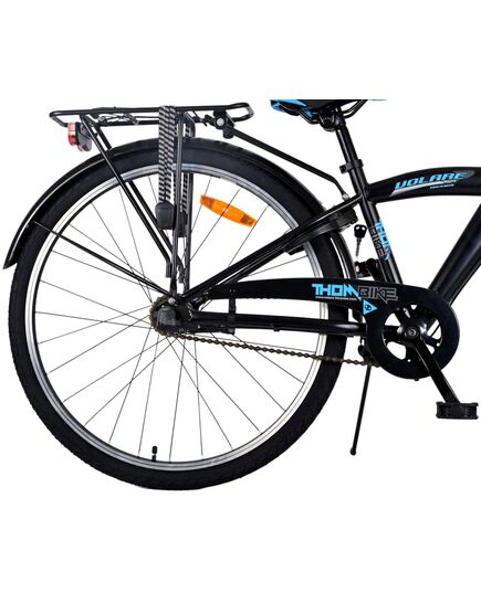 Volare Thombike Kinderfahrrad – Jungen – 26 Zoll – Schwarz Blau – 3 Gänge