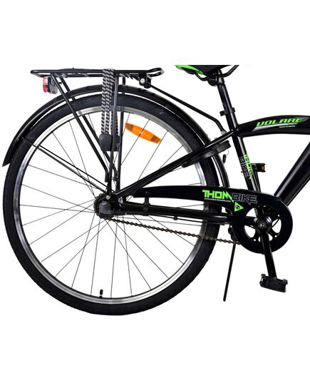 Volare Thombike Kinderfahrrad – Jungen – 26 Zoll – Schwarz Grün – 3 Gänge