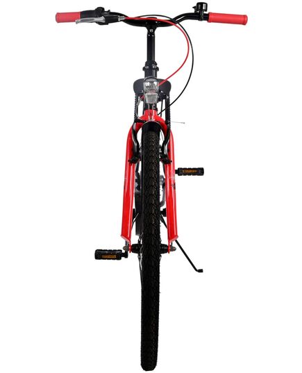 Volare Thombike Kinderfahrrad - Jungen - 26 Zoll - Schwarz Rot - 3 Gänge