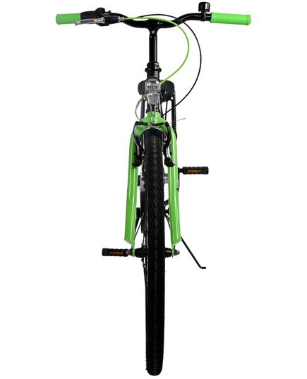 Volare Thombike Kinderfahrrad – Jungen – 26 Zoll – Schwarz Grün – 3 Gänge