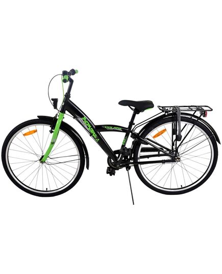 Volare Thombike Kinderfahrrad – Jungen – 26 Zoll – Schwarz Grün – 3 Gänge