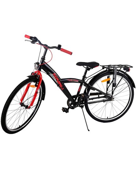 Volare Thombike Kinderfahrrad - Jungen - 26 Zoll - Schwarz Rot - 3 Gänge