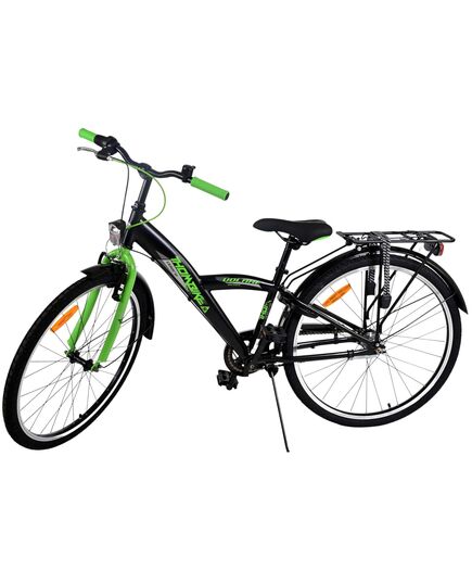 Volare Thombike Kinderfahrrad – Jungen – 26 Zoll – Schwarz Grün – 3 Gänge