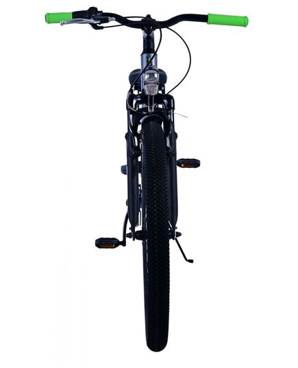 Volare Cross Kinderfiets - Jongens - 24 inch - donker Grijs- 3 versnellingen