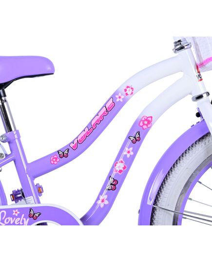 Volare Lovely Kinderfahrrad - Mädchen - 20 Zoll - Lila