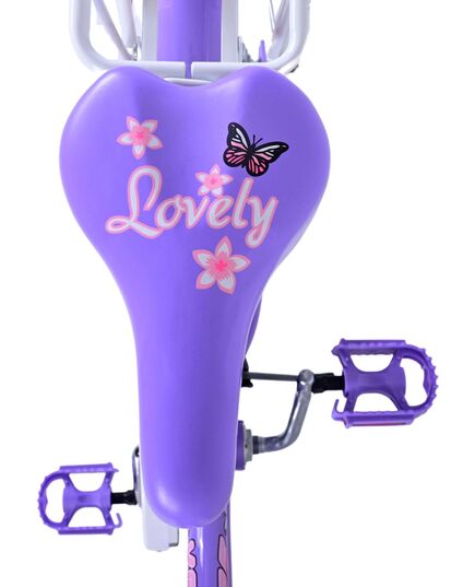 Volare Lovely Kinderfahrrad - Mädchen - 20 Zoll - Lila