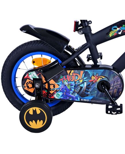 Batman Kinderfahrrad – Jungen – 12 Zoll – Schwarz