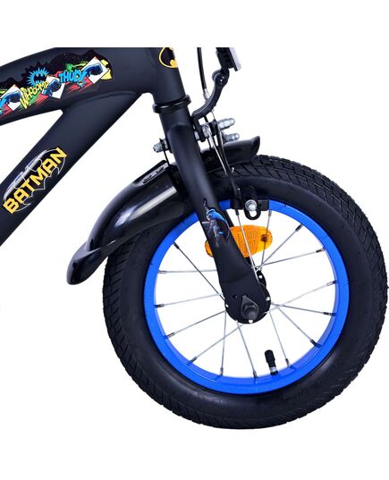 Batman Kinderfahrrad – Jungen – 12 Zoll – Schwarz