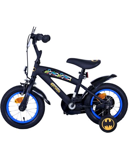 Batman Kinderfahrrad – Jungen – 12 Zoll – Schwarz
