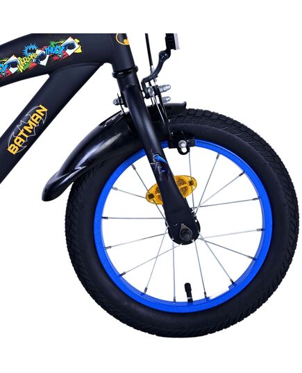 Batman Kinderfahrrad – Jungen – 14 Zoll – Schwarz