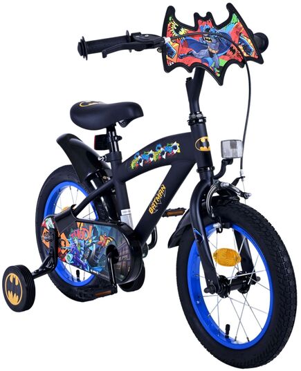Batman Kinderfahrrad – Jungen – 14 Zoll – Schwarz