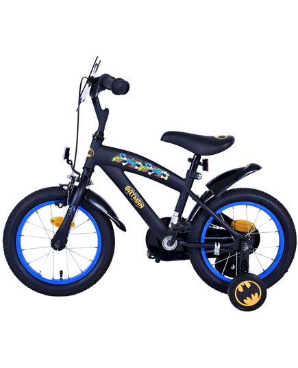 Batman Kinderfahrrad – Jungen – 14 Zoll – Schwarz