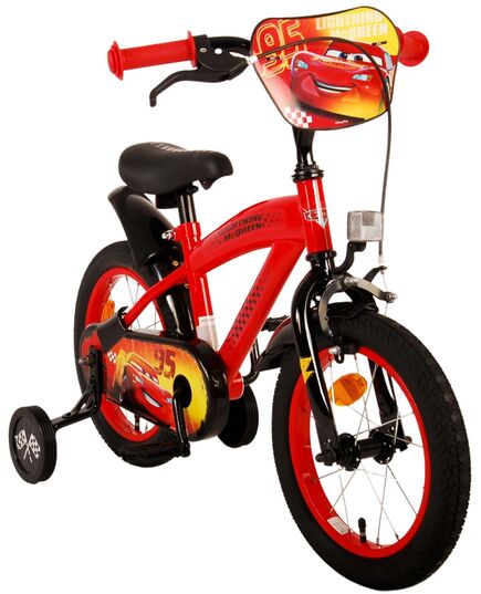 Disney Cars Kinderfahrrad – Jungen – 14 Zoll – Rot